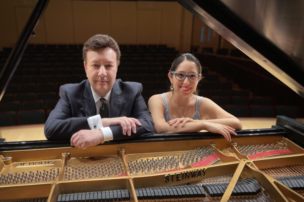 Michael Baron and Priscila Navarro, duo-pianists