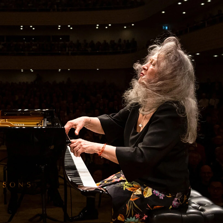 Pianist Martha Argerich, Germany